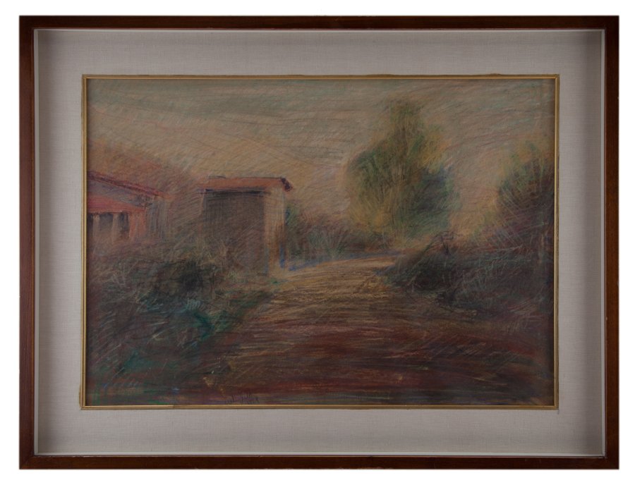 lorenzo alborghetti: Paesaggio della bassa